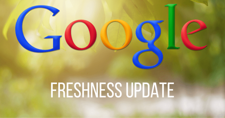 Freshness الگوریتم گوگل